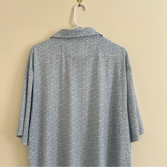 Ralph Lauren RLX Mens Golf Polo Shirt Light Blue Floral XXL Classic Fit Athletic - Picture 9 of 16